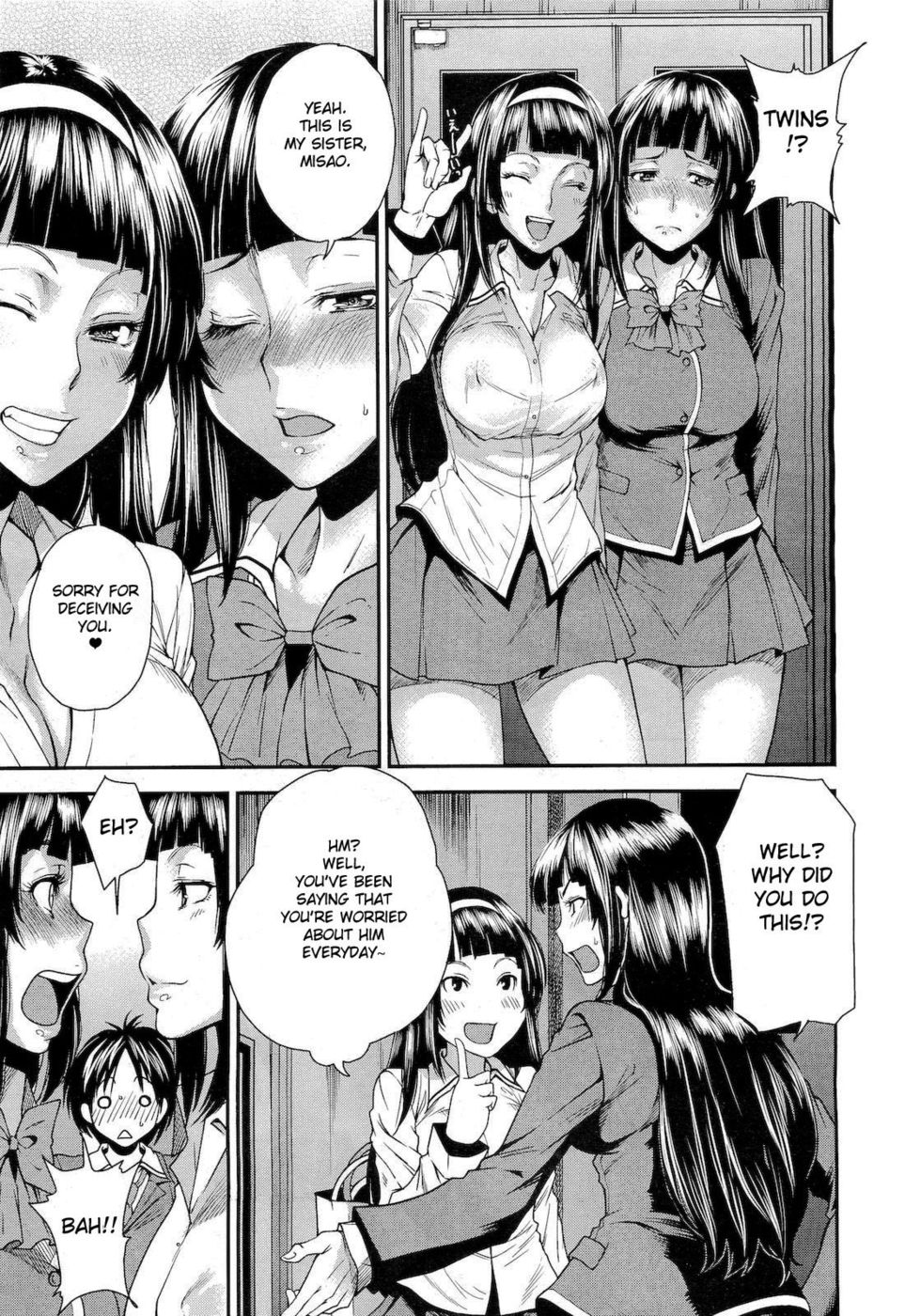 Hentai Manga Comic-Everything with the Two of Them-Read-17